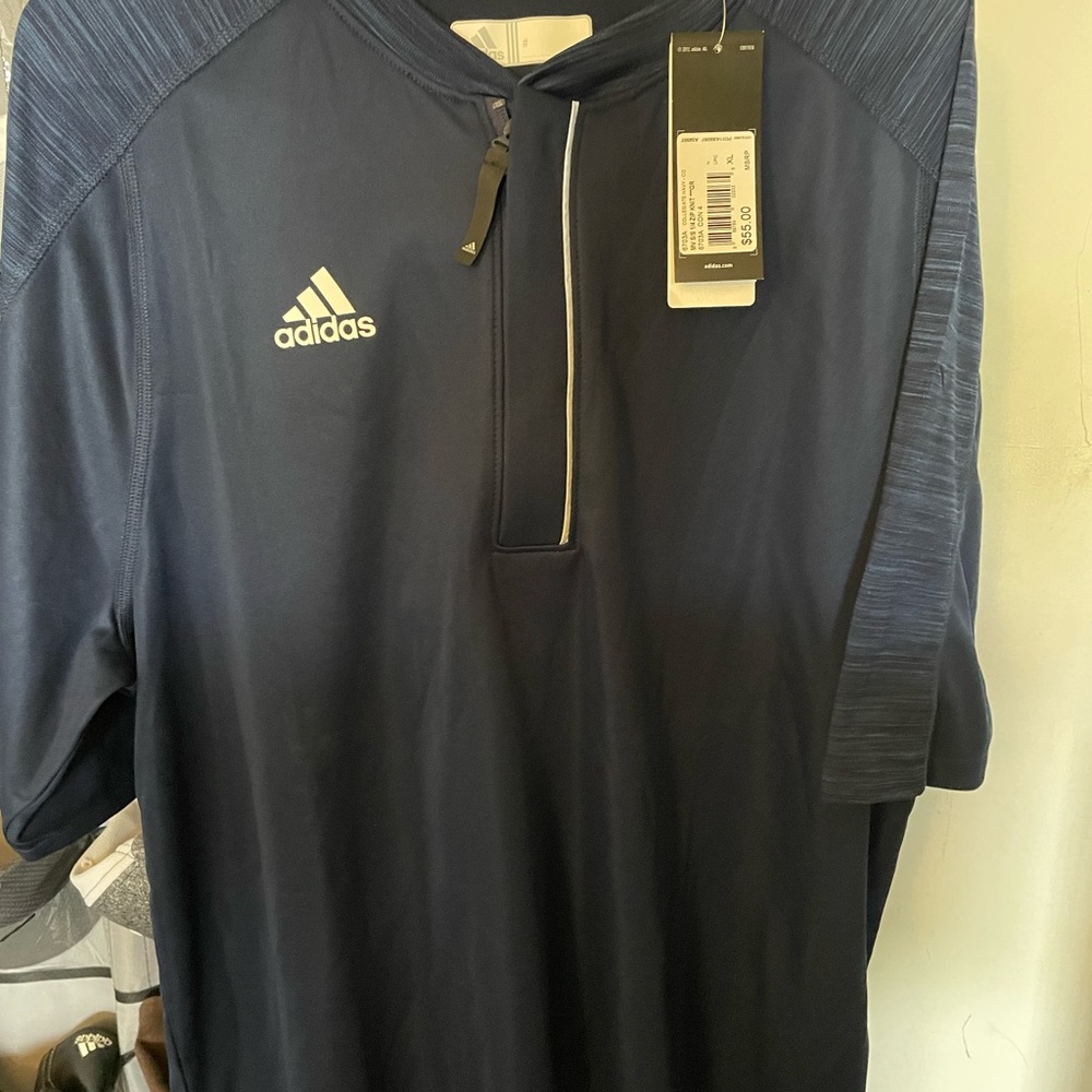 NWT Adidas Golf Short Sleeve Windbreaker in Mens Size XL